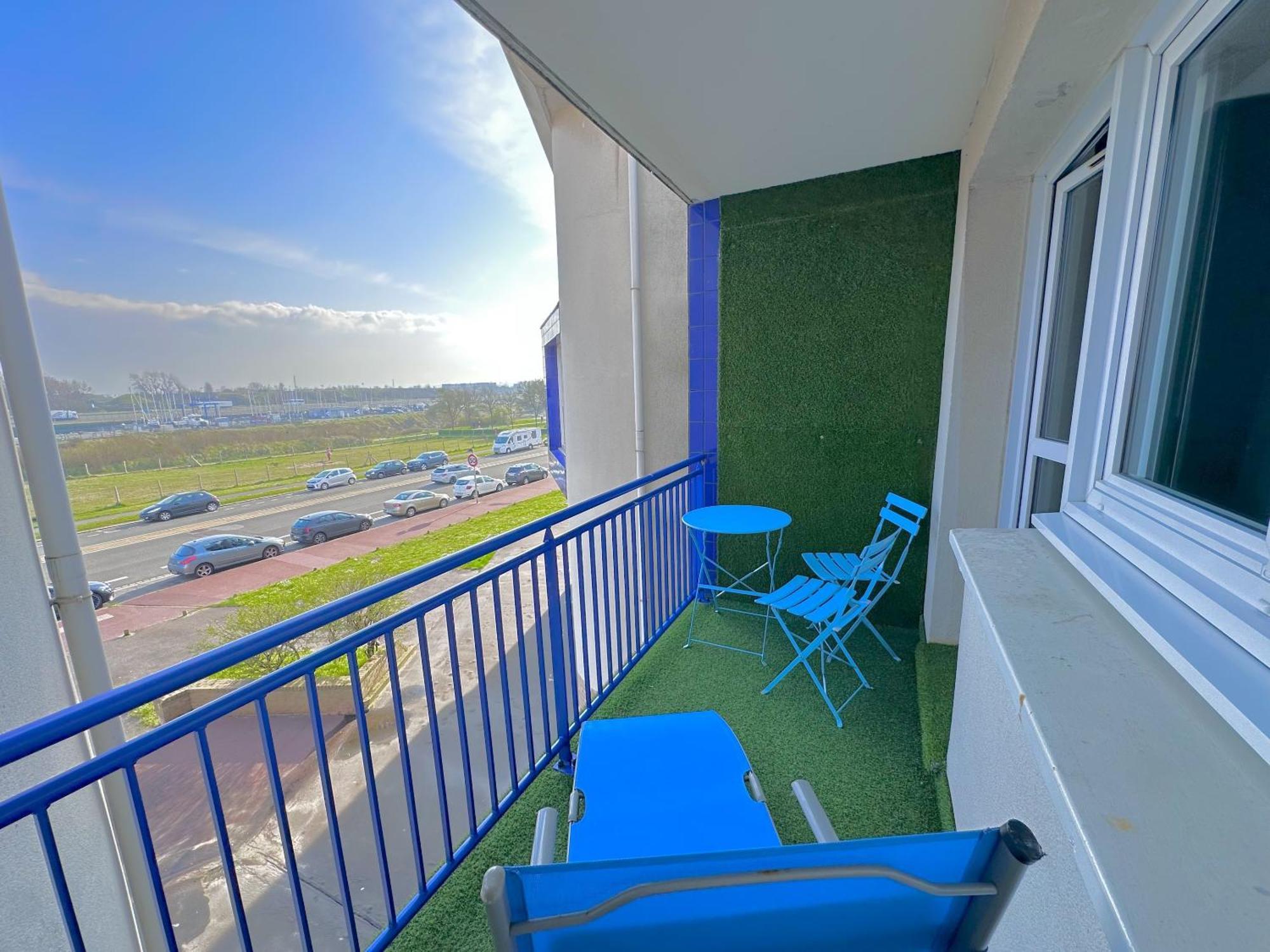 Appartement Luxe Vue Sur Mer Calais Plage Eksteriør bilde